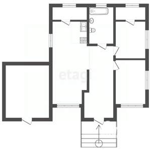 Дом 127м², 1-этажный, участок 7 сот.