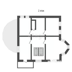 Дача 463м&sup2;, 2-этажный, участок 8 сот.  