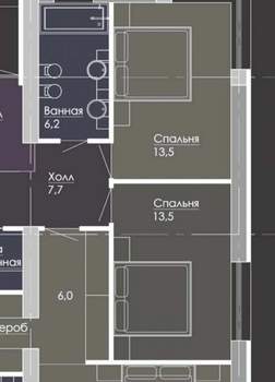 Дом 125м&sup2;, 1-этажный, участок 5 сот.  