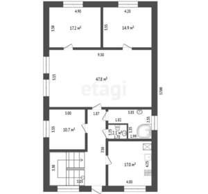 Дом 260м², 2-этажный, участок 6 сот.  