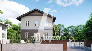 Дом 150м&sup2;, 2-этажный, участок 3 сот.  