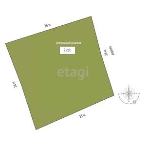 Дом 165м&sup2;, 2-этажный, участок 4 сот.  