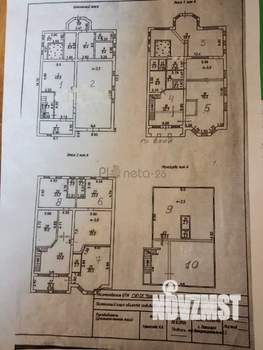 Дом 956м&sup2;, 4-этажный, участок 8 сот.  