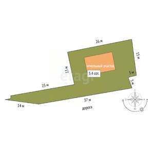 Дом 127м&sup2;, 2-этажный, участок 5 сот.  