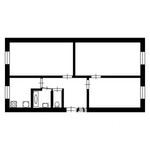 3-к квартира, вторичка, 64м2, 1/5 этаж