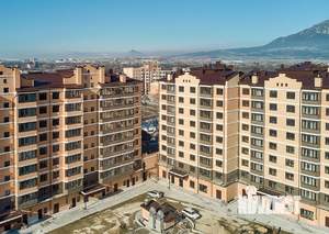 1-к квартира, строящийся дом, 41м2, 2/9 этаж