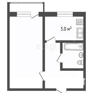 1-к квартира, вторичка, 32м2, 2/4 этаж