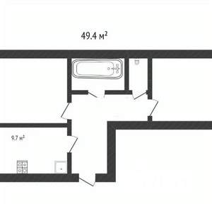 2-к квартира, вторичка, 49м2, 5/5 этаж