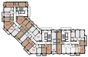 1-к квартира, вторичка, 47м2, 3/12 этаж