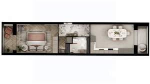 1-к квартира, вторичка, 49м2, 4/12 этаж