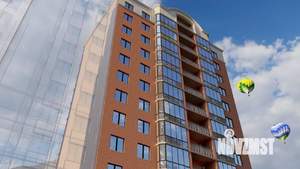 2-к квартира, строящийся дом, 77м2, 2/12 этаж