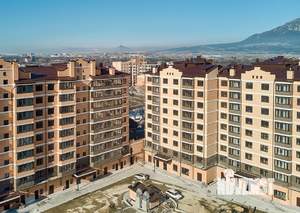 1-к квартира, строящийся дом, 40м2, 4/9 этаж