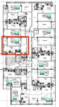 1-к квартира, строящийся дом, 48м2, 5/10 этаж