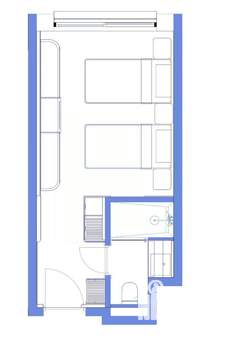 Студия квартира, вторичка, 21м2, 3/7 этаж