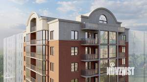2-к квартира, строящийся дом, 77м2, 2/12 этаж