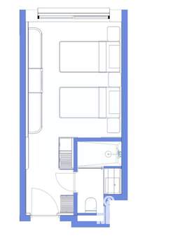 Студия квартира, вторичка, 21м2, 3/7 этаж