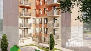 2-к квартира, строящийся дом, 77м2, 2/12 этаж