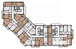 3-к квартира, строящийся дом, 93м2, 8/12 этаж